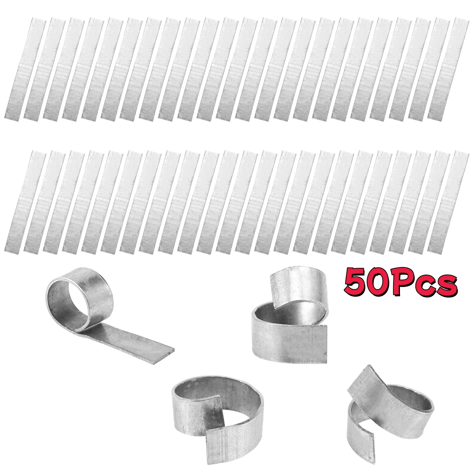 Aquarium Planted Tank Substrate - 50Pcs Aquarium Plant Weights Folding Cuttable