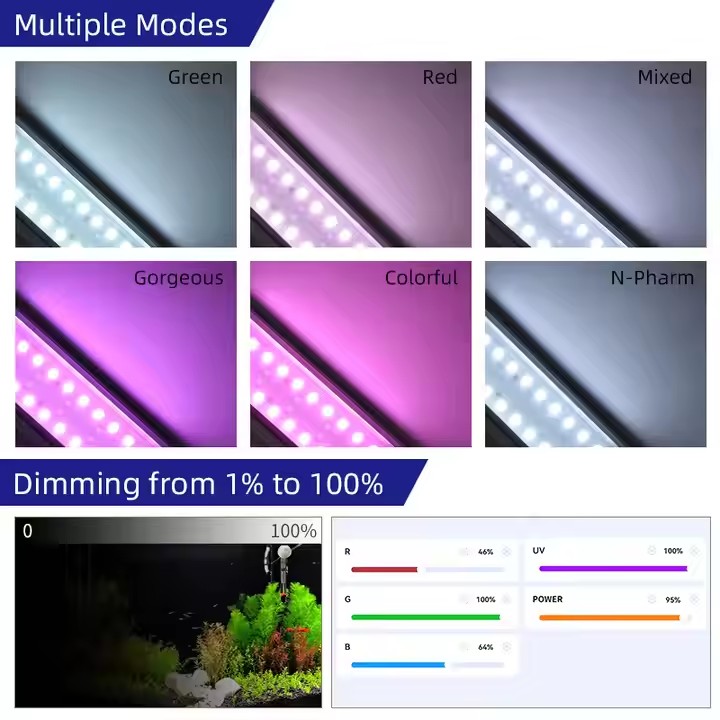 WEEK AQUA S Series RGB+UV Full - Aquarium Planted Tank Substrate 评论和价格