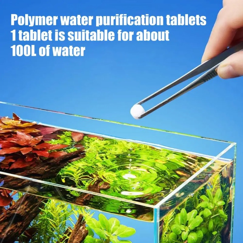 Aquatic Water Purification Tab - Planted Aquarium Yellow Water 评论和价格