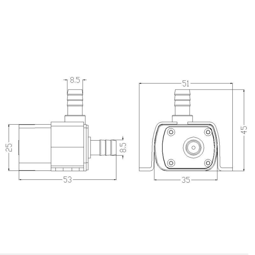 240L/H DC12V Micro Water Pump  - Planted Aquarium Cycling 评论和价格