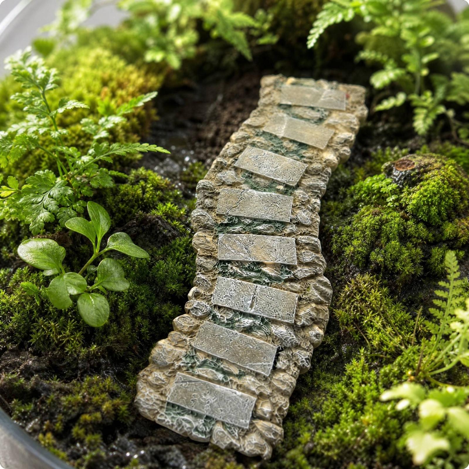 Miniature Stone Path Resin Pla - Aquarium Planted Set Up 评论和价格