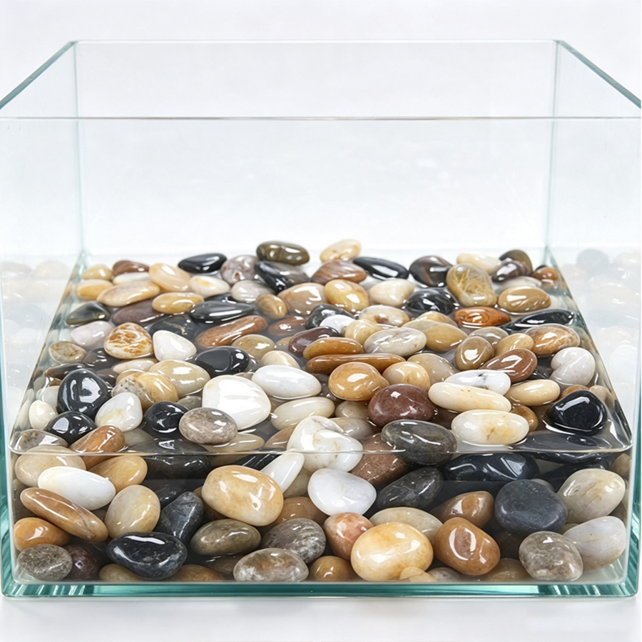 300-700g Smooth River Pebbles, - Planted Aquarium With Fish 评论和价格