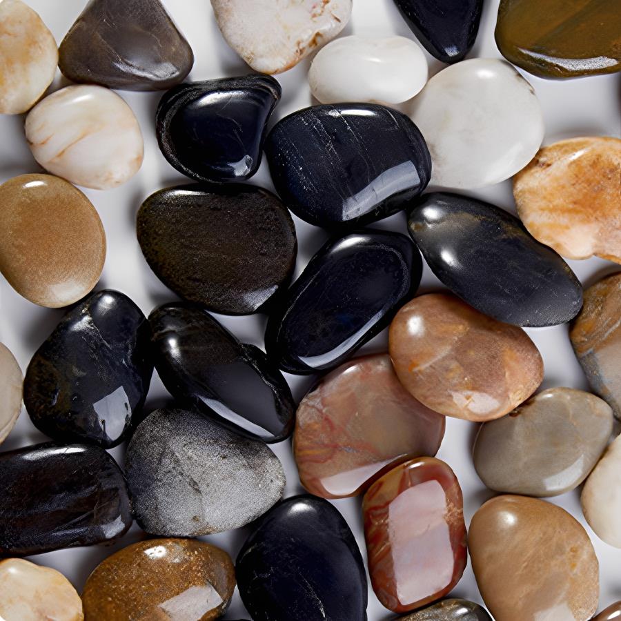300-700g Smooth River Pebbles, - Planted Aquarium With Fish 评论和价格