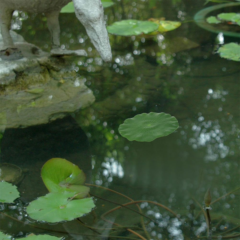 15Pcs Artificial Lily Pads Rea - Planted Aquarium With Fish 评论和价格