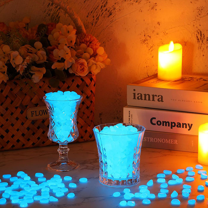 Colorful Glow In The Dark Lumi - Planted Aquarium With Fish 评论和价格