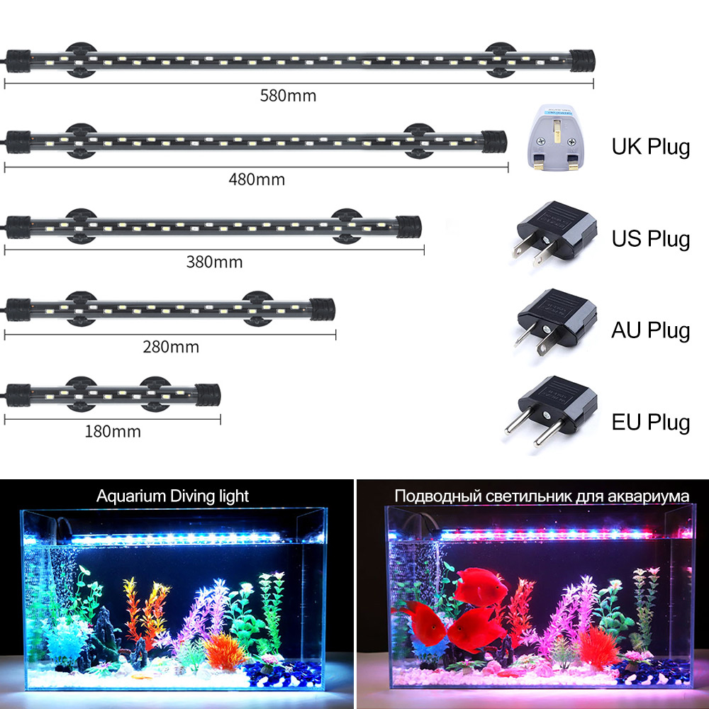 90-260V Aquarium Light LED Wat - Aquarium Plant Display 评论和价格